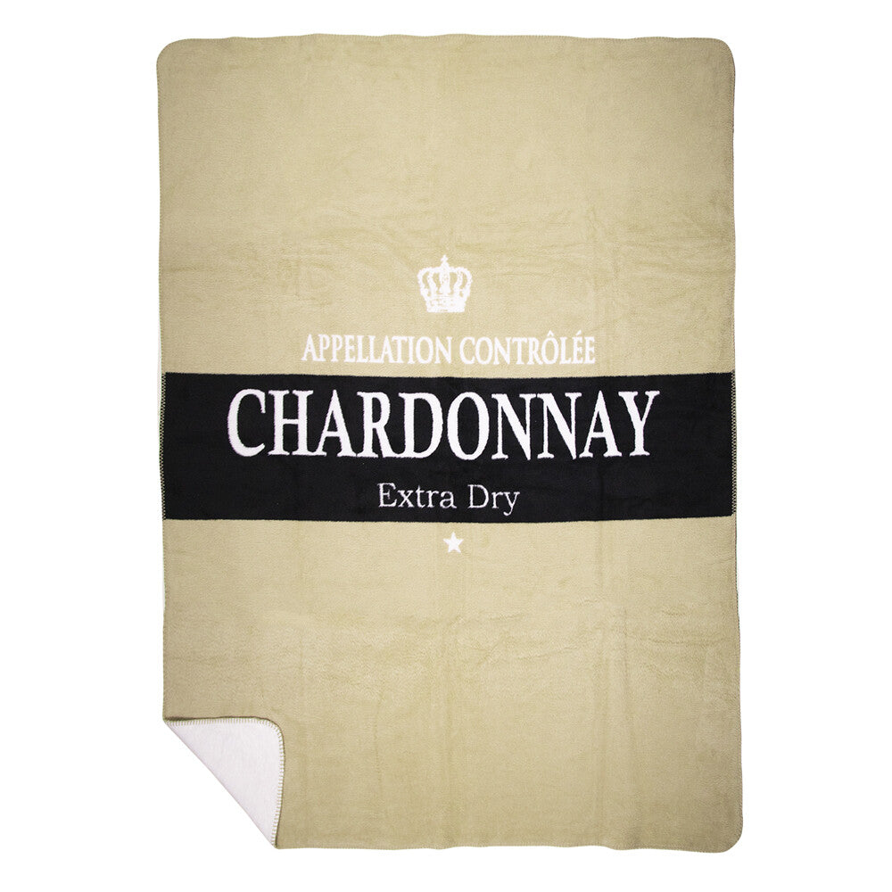 Plaid Wijn Chardonnay Wit 150x200cm