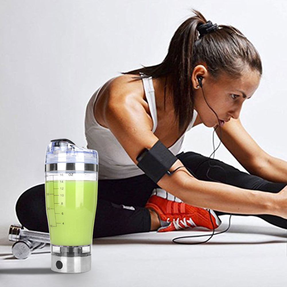 Shake it Easy™ Luxe Sport Shaker | Fitness - Sport - Gezondheid | 450/600ml USB Rechargeable